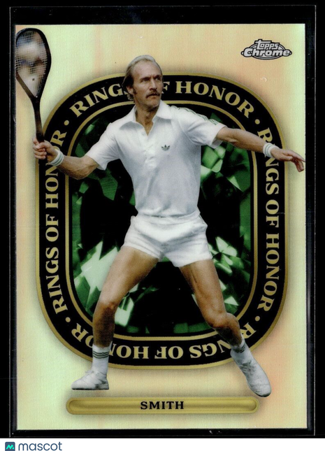 2021 TOPPS CHROME TENNIS REFRACTOR RINGS OF HONOR ROH-10 Stan Smith