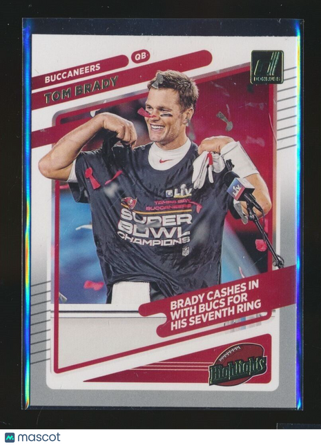 2021 DONRUSS HIGHLIGHTS TOM BRADY BUCS