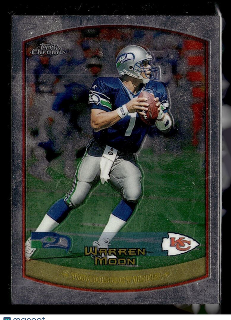 1999 TOPPS CHROME TRANSACTIONS WARREN MOON SEAHAWKS