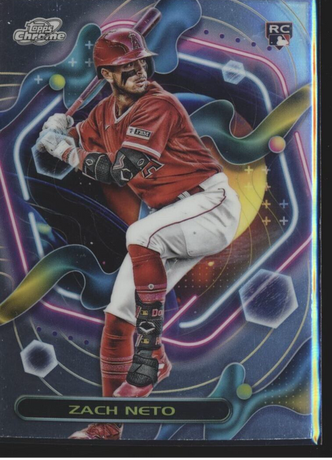 2023 TOPPS SONIC CHROME 161 Zach Neto - Los Angeles Angels RC