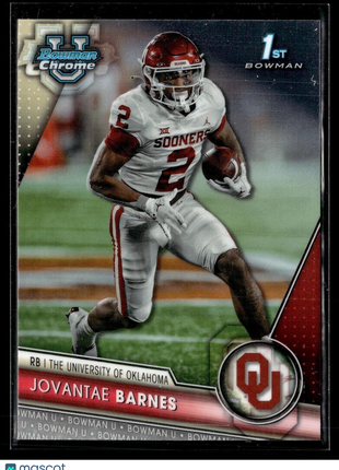 2023 BOWMAN UNIVERSITY 1ST PROSPECT 196 Jovantae Barnes - Oklahoma 1st