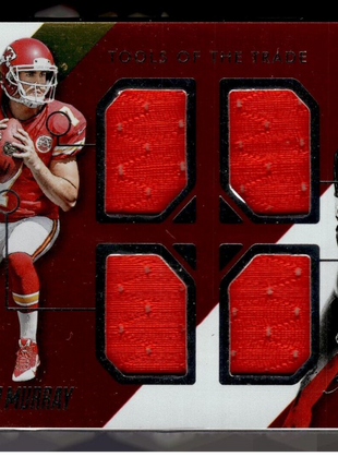 2014 ABSOLUTE TOOLS TRADE /249 JERSEY RELIC AARON MURRAY CHIEFS