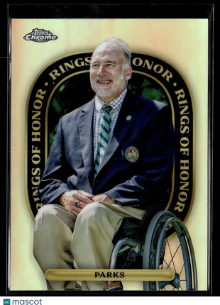 2021 TOPPS CHROME TENNIS REFRACTOR RINGS OF HONOR ROH-13 Brad Parks