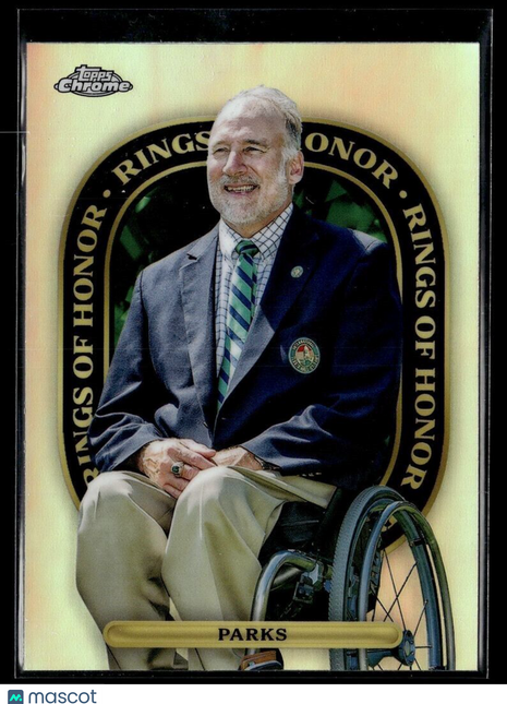 2021 TOPPS CHROME TENNIS REFRACTOR RINGS OF HONOR ROH-13 Brad Parks