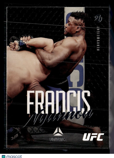 2021 CHRONICLES UFC LUMINANCE FRANCIS NGANNOU