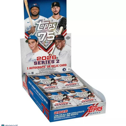 MLB 2026 Topps Series 2 Baseball Hobby Box