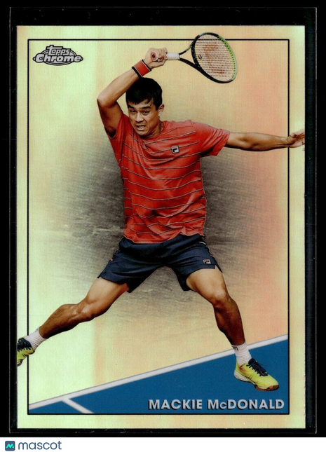 2021 TOPPS CHROME TENNIS REFRACTOR 44 Mackie McDonald