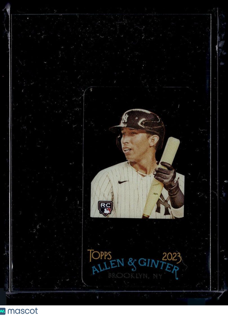 2023 ALLEN GINTER MINI STAINED GALSS OSWALD CABRERA YANKEES