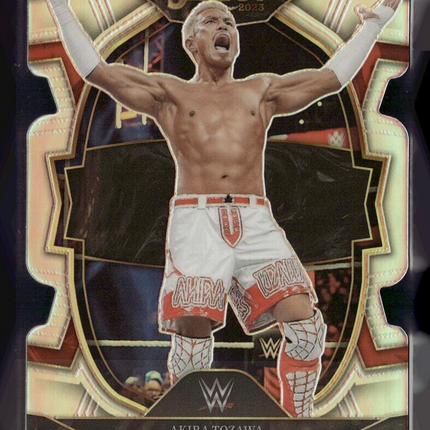 2023 SELECT WWE SILVER HOLO CONCOURSE DIE CUT AKIRA TOZAWA