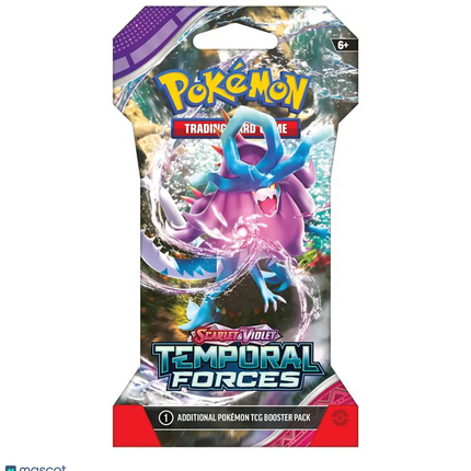 Pokemon Scarlet & Violet: Temporal Forces Sleeved Booster Pack