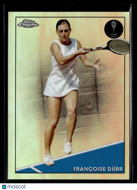2021 TOPPS CHROME TENNIS REFRACTOR 21 Françoise Dürr