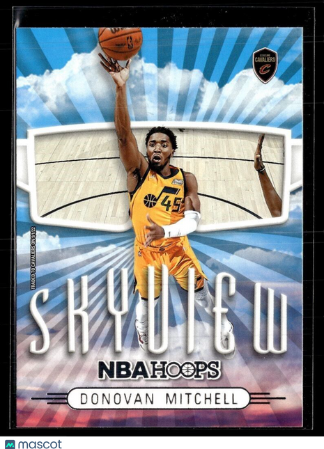 2022-23 NBA HOOPS SKYVIEW 12 Donovan Mitchell - Cleveland Cavaliers
