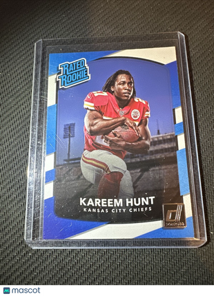 2017 Panini Donruss - Rated Rookie #332 Kareem Hunt (RC)