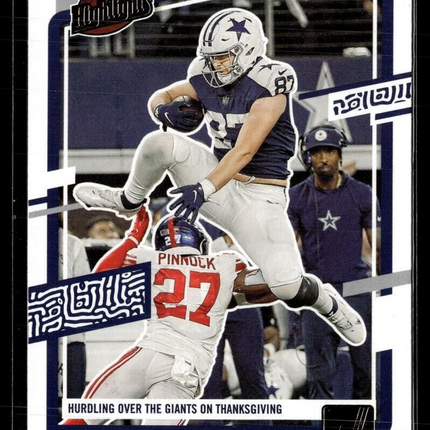 2023 DONRUSS THE HIGHLIGHTS JAKE FERGUSON COWBOYS