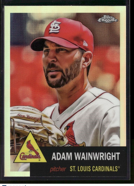 2022 TOPPS CHROME PLAT ANN REFRACTOR 232 Adam Wainwright - St. Louis Cardinals