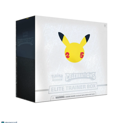 Pokemon Trading Card Games: 25th Anniversary Celebrations Elite Trainer Box