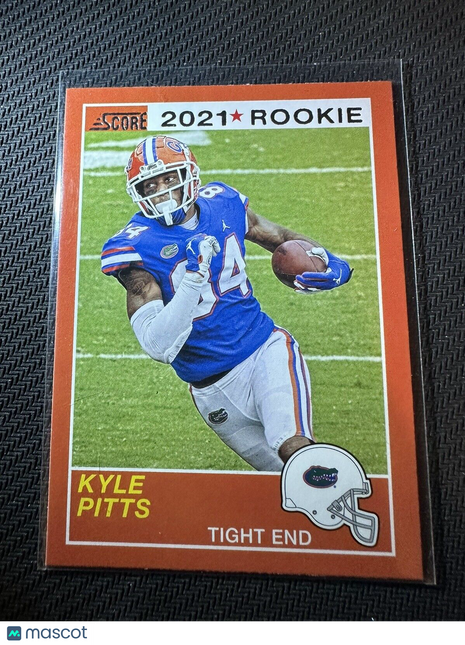 2021 Panini Chronicles Draft Picks - Score Retro Orange #75 Kyle Pitts (RC)