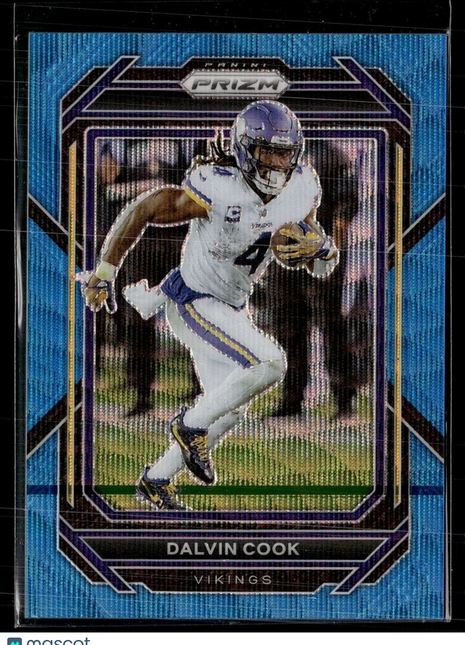 2022 PRIZM BLUE WAVE /199 DALVIN COOK VIKINGS