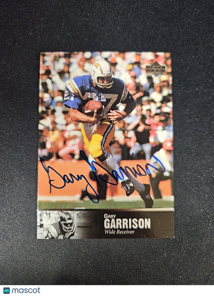 1997 Gary Garrison UD Legends Auto #Al-106 Chargers