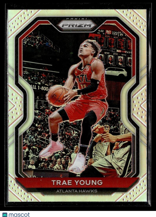 2020-21 PRIZM SILVER TRAE YOUNG HAWKS