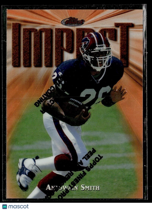 1997 FINEST IMPACT ROOKIE UNPEELED ANTOWAIN SMITH BILLS