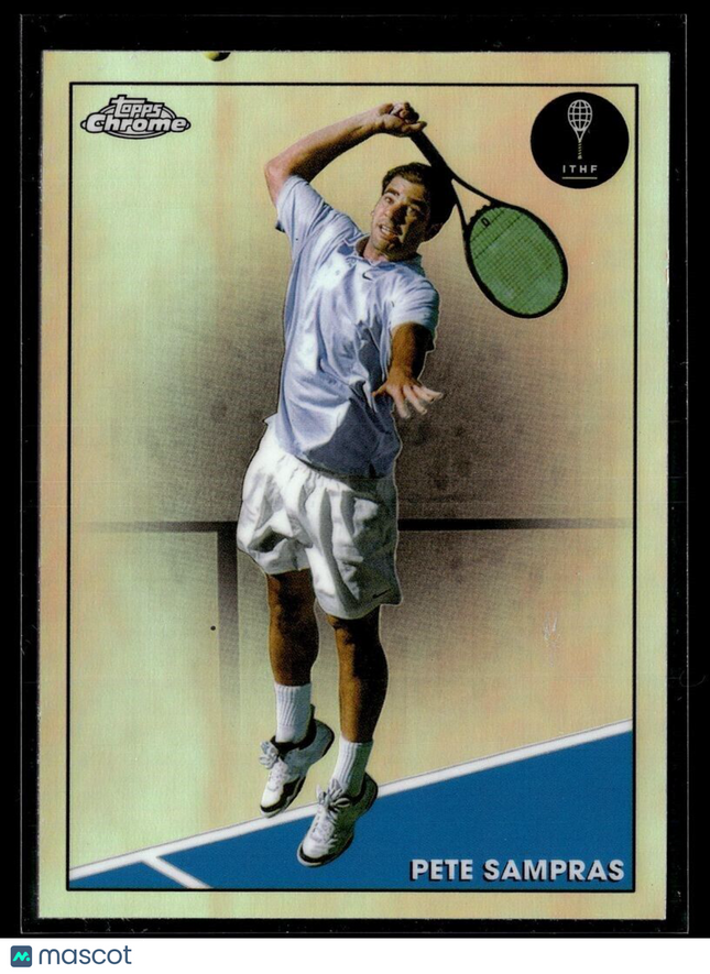 2021 TOPPS CHROME TENNIS REFRACTOR 60 Pete Sampras