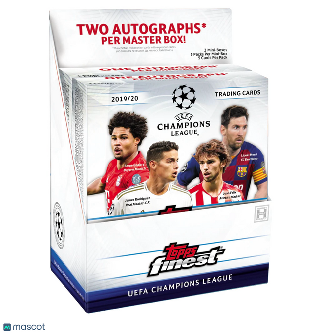 SOCCER 2018-19 Topps Uefa Champions League Museum Collection Soccer Hobby Box