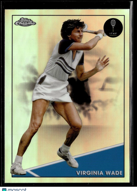 2021 TOPPS CHROME TENNIS REFRACTOR 97 Virginia Wade