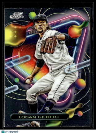 2023 TOPPS COSMIC CHROME 67 Logan Gilbert - Seattle Mariners
