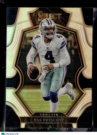 2022 SELECT SILVER HOLO PREMIER LEVEL DAK PRESCOTT COWBOYS