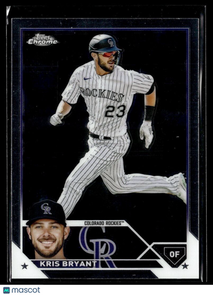 2023 TOPPS CHROME 80 Kris Bryant - Colorado Rockies