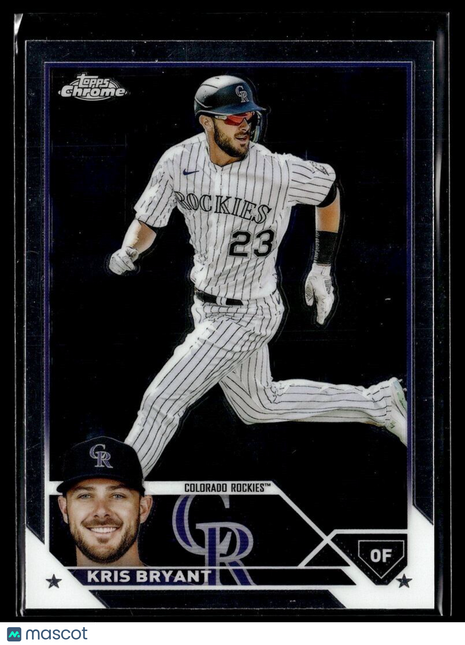 2023 TOPPS CHROME 80 Kris Bryant - Colorado Rockies