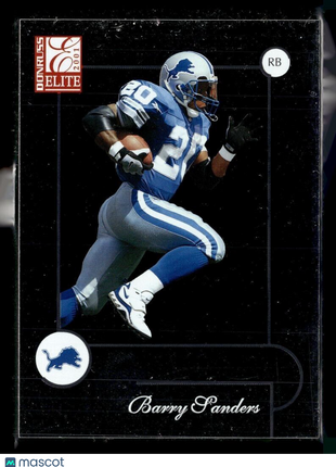 2001 ELITE BARRY SANDERS LIONS
