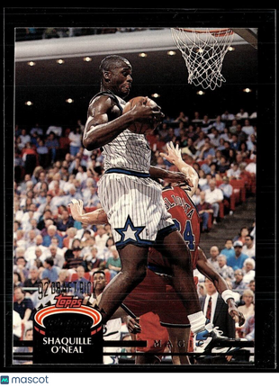 1992-93 STADIUM CLUB DRAFT PICK SHAQUILLE O'NEAL MAGIC
