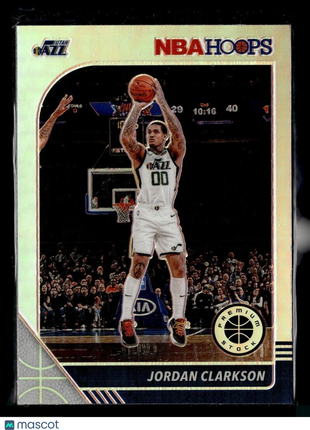 2019-20 NBA HOOPS PREMIUM SILVER JORDAN CLARKSON JAZZ