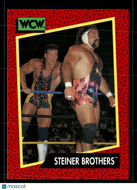 1991 IMPEL WCW #111 STEINER BROTHERS