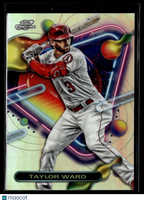 2023 TOPPS COSMIC CHROME REFRACTOR 87 Taylor Ward - Los Angeles Angels