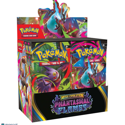 Pokemon Tcg: Mega Evolutions Phantasmal Flames Booster Box