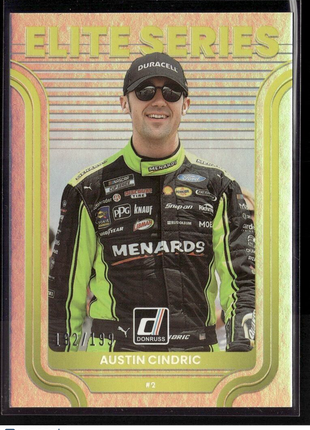 2023 DONRUSS RACING ELITE SERIES /199 SILVER AUSTIN CINDRIC