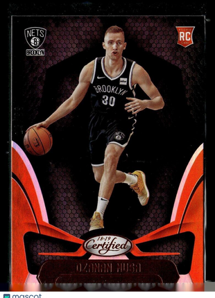 2018-19 CERTIFIED ORANGE /99 ROOKIE DZANAN MUSA SPURS
