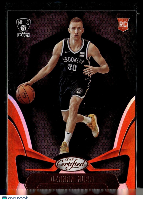 2018-19 CERTIFIED ORANGE /99 ROOKIE DZANAN MUSA SPURS
