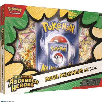Pokemon Mega Evolution Ascended Heroes EX Box