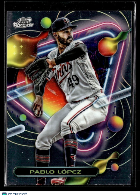 2023 TOPPS COSMIC CHROME 183 Pablo López - Minnesota Twins