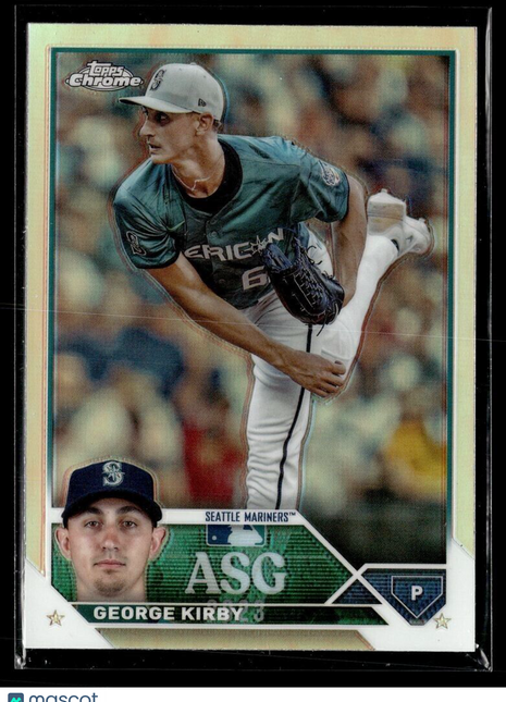 2023 TOPPS CHROME UPDATE REFRACTOR ASGC-36 George Kirby - Seattle Mariners