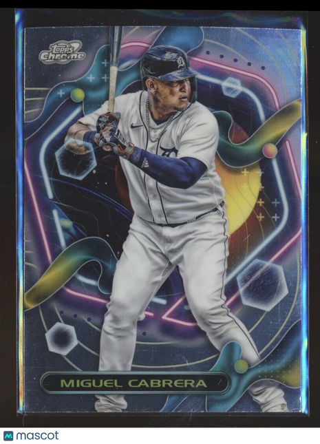 2023 TOPPS SONIC CHROME 100 Miguel Cabrera - Detroit Tigers