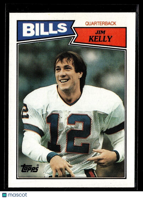 1987 TOPPS JIM KELLY BILLS
