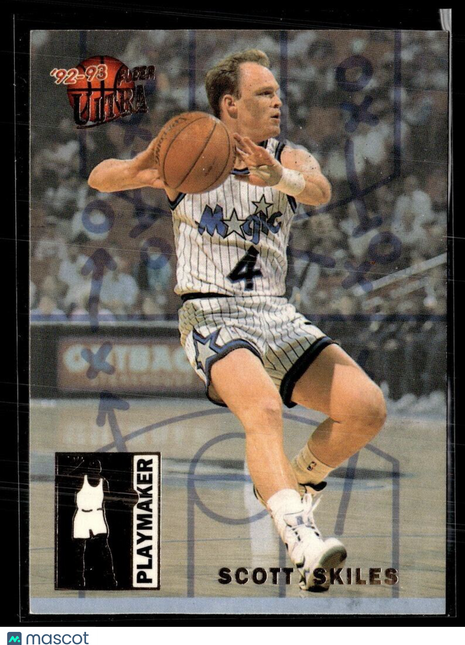 1992-93 FLEER ULTRA PLAYMAKER SCOTT SKILES MAGIC