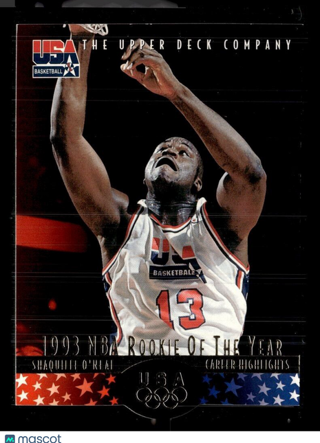 1996-97 UPPER DECK CAREER HIGHLIGHTS ROOKIE OF YEAR SHAQUILLE O'NEAL