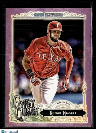 2017 GYPSY QUEEN PURPLE /250 NOMAR MAZARA RANGERS