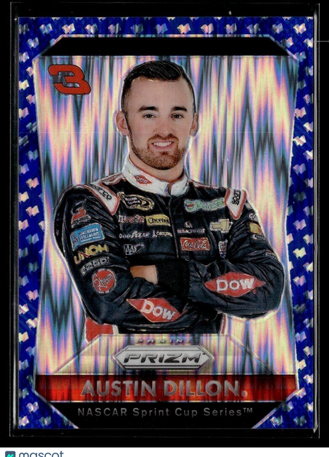 2016 PRIZM RACING BLUE SHOCK /99 AUSTIN DILLON